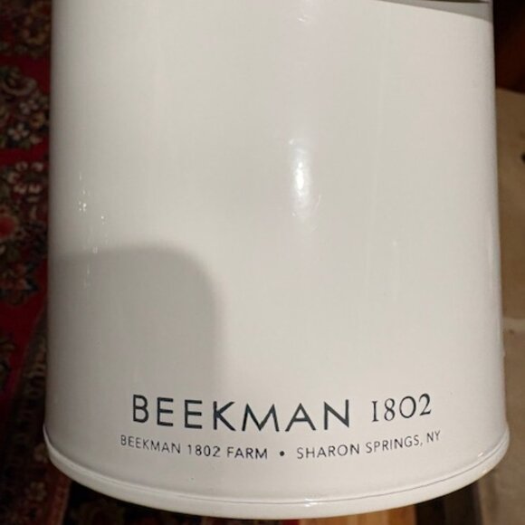 BEEKMAN 1802 COLLECTIBLE GOAT MILK DAIRY NY FARM OLD FASHIONED TIN CAN PAIL 2025 - Picture 4 of 6